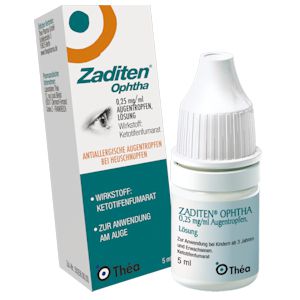 ZADITEN ophtha 0,25 mg/ml Augentropfen